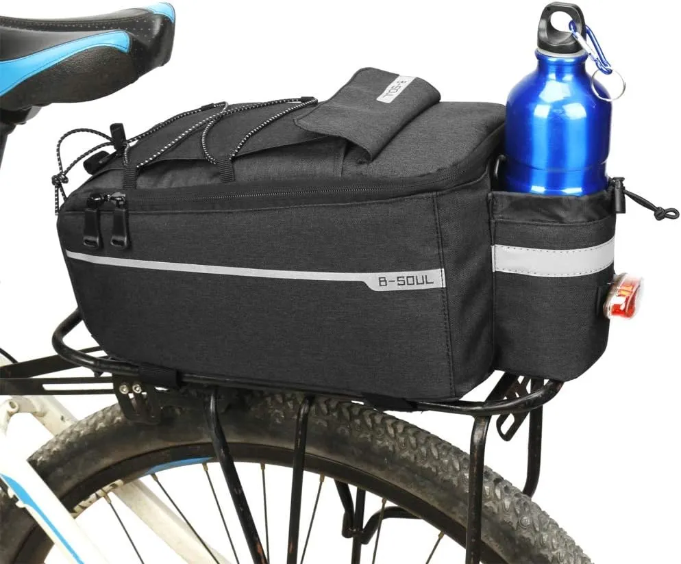 Bike Rear Rack Bag,Bike Trunk Cooler Bag,Insulated Bike Bag for Warm or Cold Items,MTB Bike Pannier Bag, bike bag