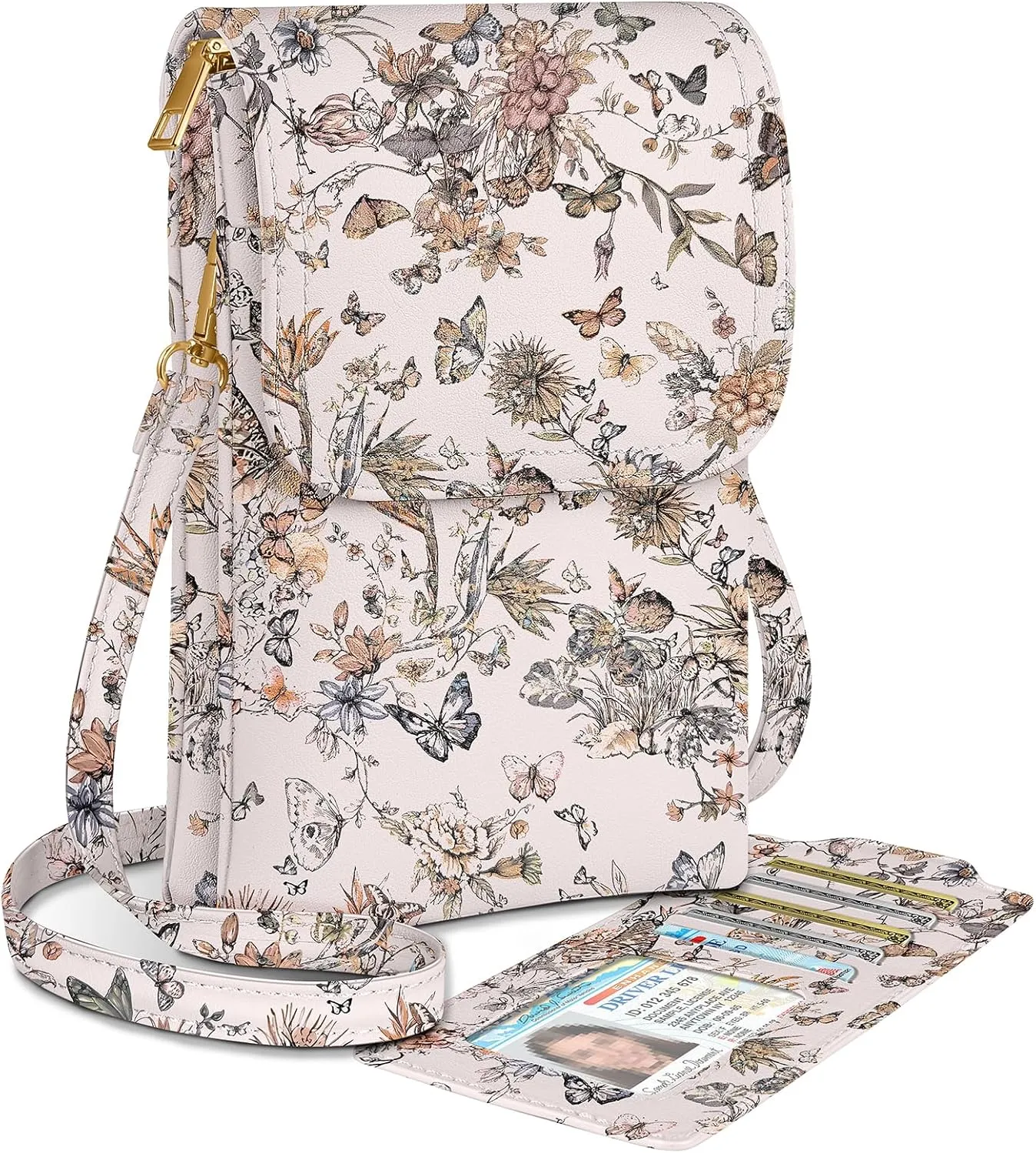 Bistup Small Crossbody Bags for Women Cross Body Purse Handbag Leather Cute Medium Cell Phone Bag Wallet Pouch