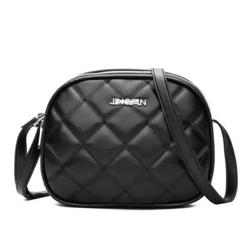 Black Beauty Women's Shoulder Crossbody Bag For Females Fashionable Handbag PU Famous Designer Clutch
