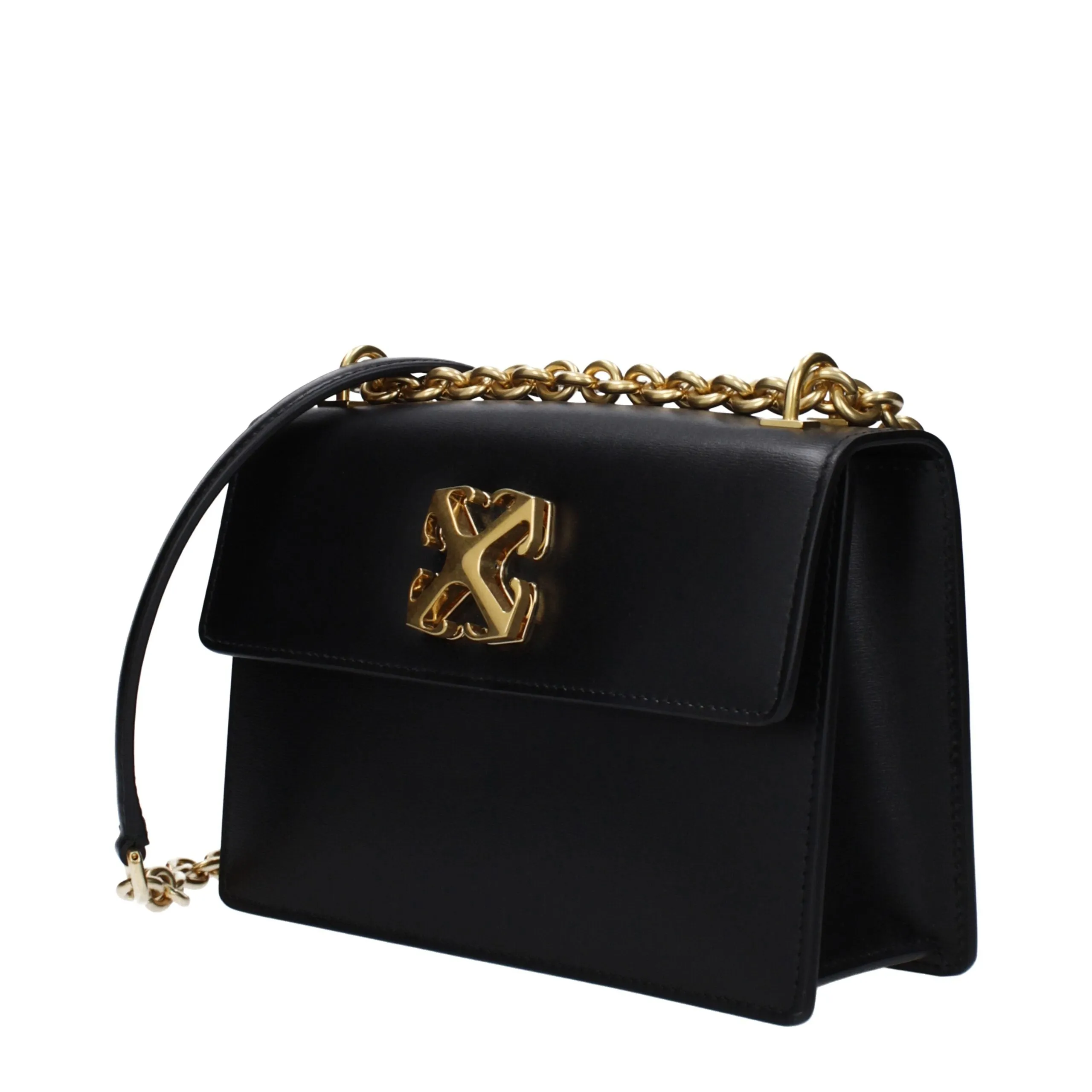 Black Off-White Hurry, ends soon Leather Bag Crossbody Global delivery