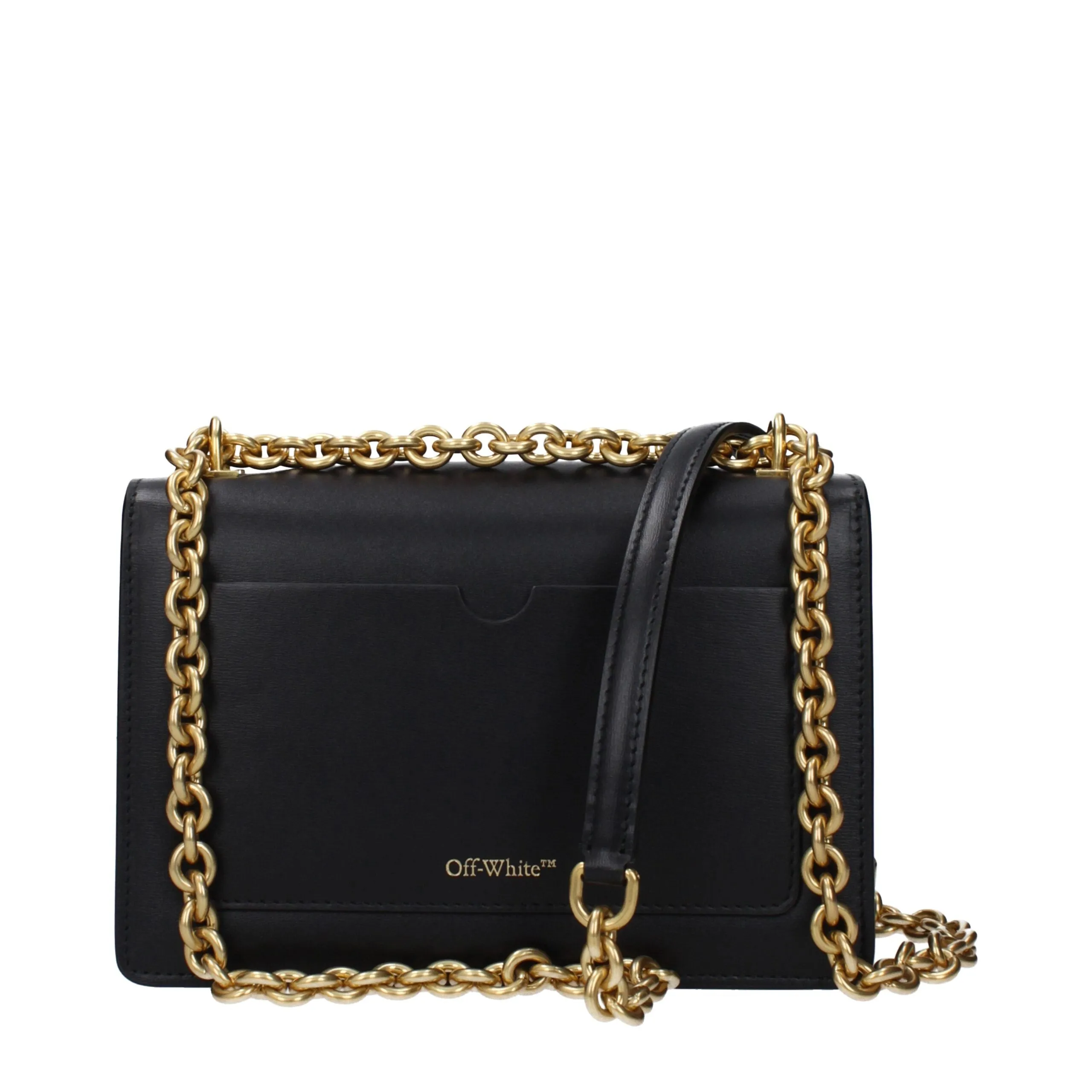 Black Off-White Hurry, ends soon Leather Bag Crossbody Global delivery