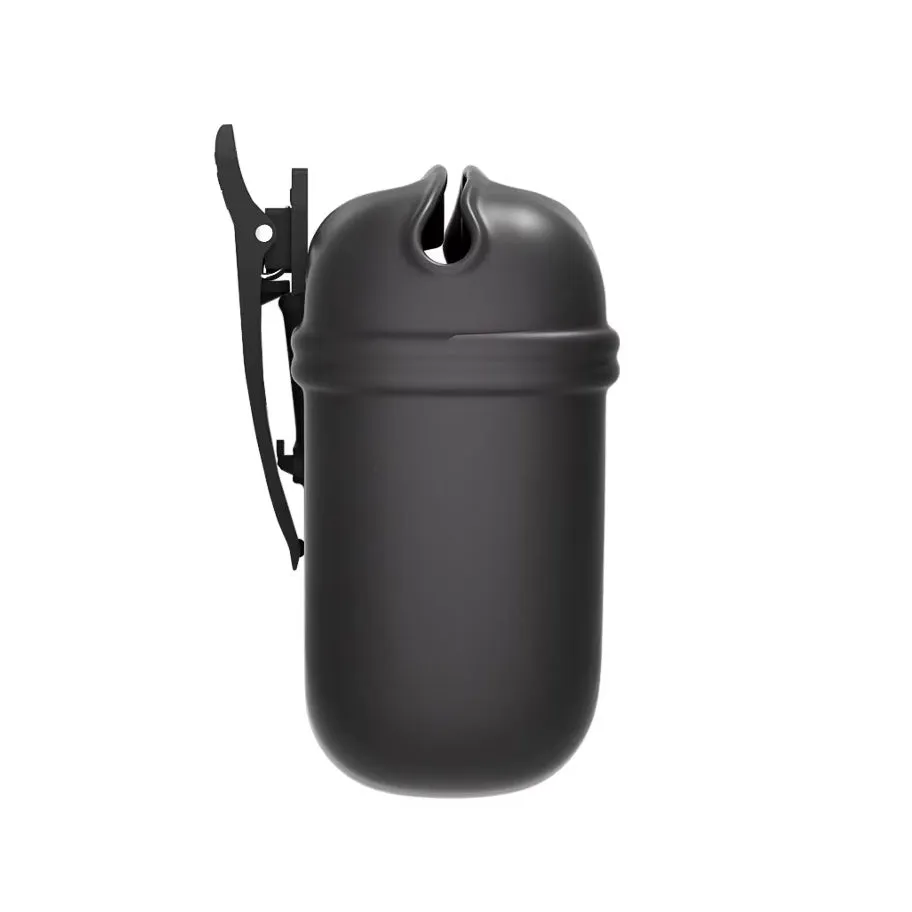 Black Sling Belt Bag and Treat Pouch Duo
