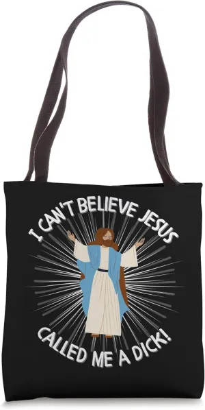 Book of Mormon Musical I Can't Believe Jesus Called Me Tote Bag