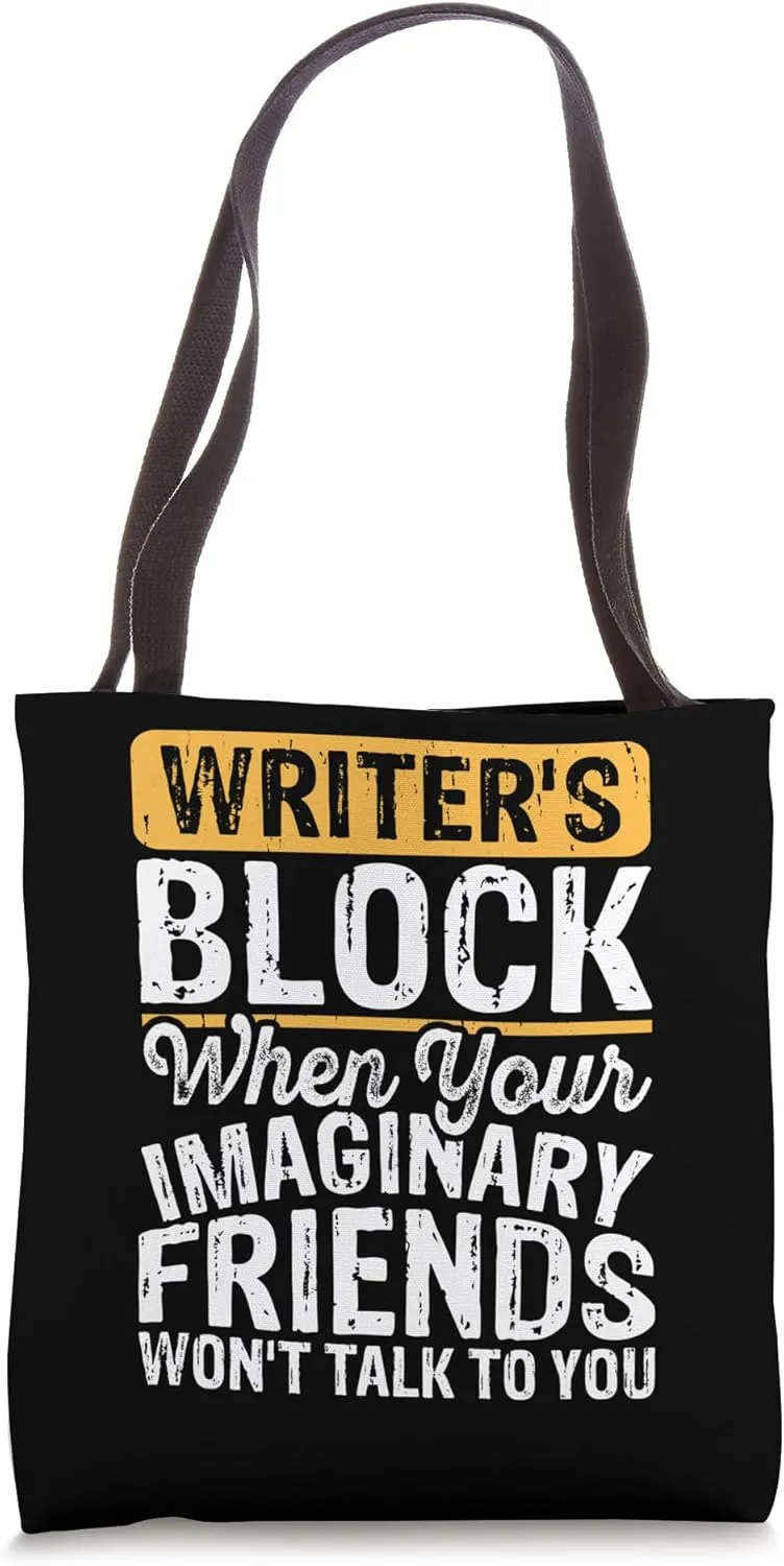 Book Writer Funny Quote Author Journalist Rewrite Novelist Tote Bag