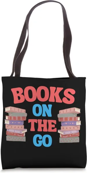 Books On The Go - Reading - Book Discussion Club Tote Bag
