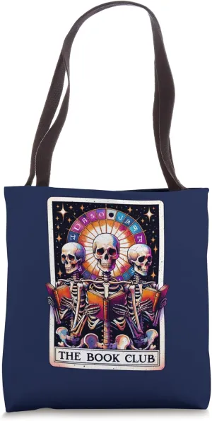 Books Reading Tarot Lover For Book Discussion Clubs Tote Bag