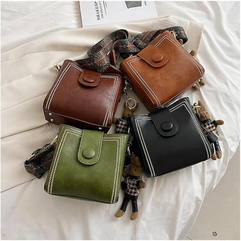 Bootara Bucket Bag，Vintage Versatile Crossbody Bag, Shoulder Bag