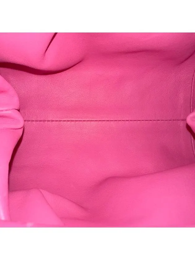 Bottega Veneta 585852 Mini pouch dumpling bag pink color cross