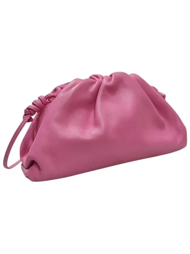 Bottega Veneta 585852 Mini pouch dumpling bag pink color cross