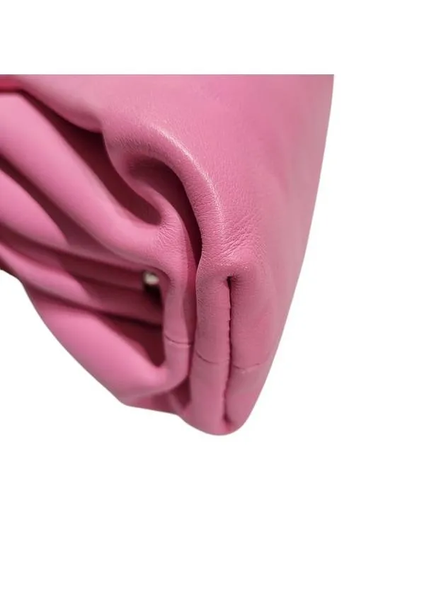 Bottega Veneta 585852 Mini pouch dumpling bag pink color cross