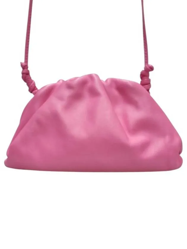 Bottega Veneta 585852 Mini pouch dumpling bag pink color cross