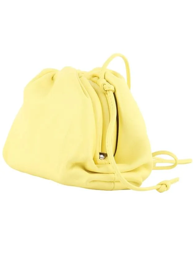 Bottega Veneta 585852 Mini Pouch Dumpling Cross Bag Yellow 33907 2
