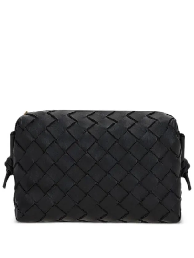 Bottega Veneta Loop Camera Mini Cross Bag Black