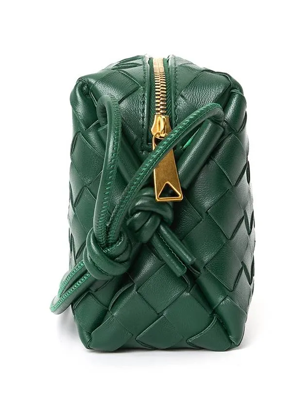 Bottega Veneta Loop Camera Mini Cross Bag Raintree
