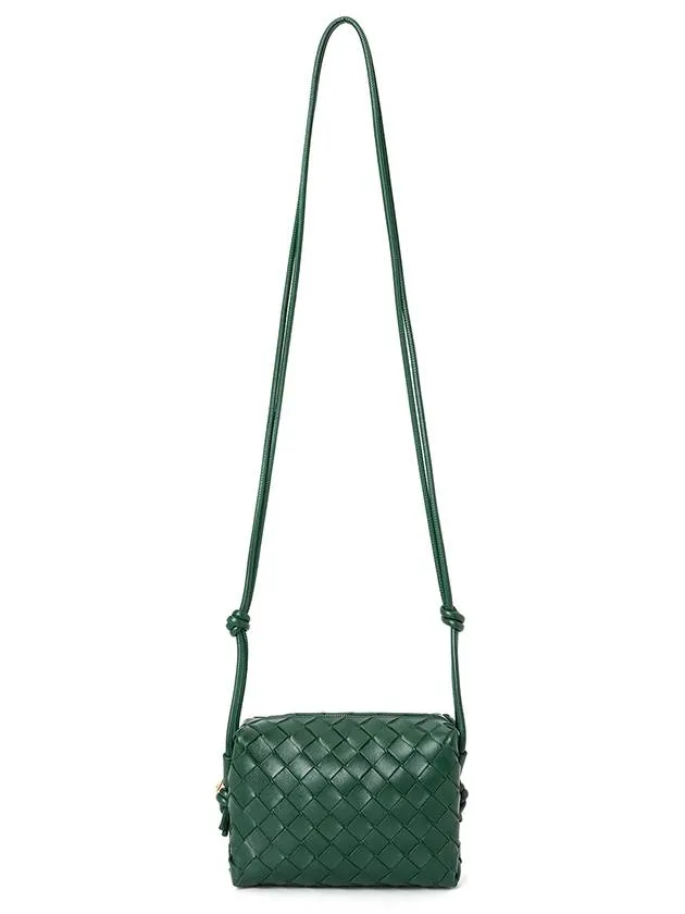 Bottega Veneta Loop Camera Mini Cross Bag Raintree
