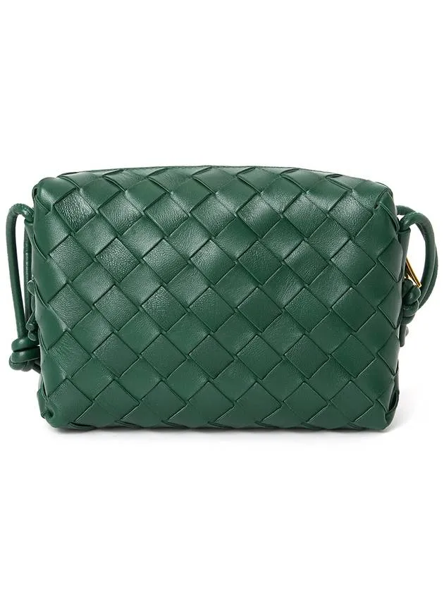 Bottega Veneta Loop Camera Mini Cross Bag Raintree