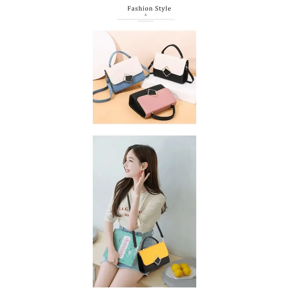Brand New Attractive Candy Color Design PU Leather Crossbody Bags For Women And Girls Nice Shoulder Hand Bag, Travel Handbags, Stylish Phone Purse Mini Flap