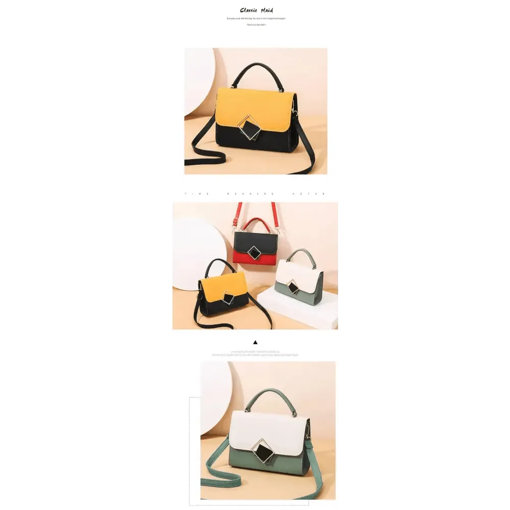 Brand New Attractive Candy Color Design PU Leather Crossbody Bags For Women And Girls Nice Shoulder Hand Bag, Travel Handbags, Stylish Phone Purse Mini Flap