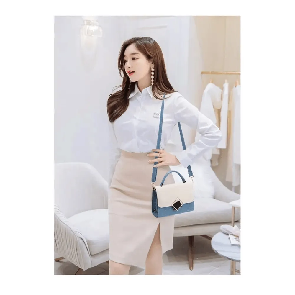 Brand New Attractive Candy Color Design PU Leather Crossbody Bags For Women And Girls Nice Shoulder Hand Bag, Travel Handbags, Stylish Phone Purse Mini Flap