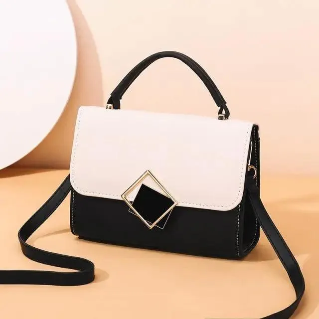 Brand New Attractive Candy Color Design PU Leather Crossbody Bags For Women And Girls Nice Shoulder Hand Bag, Travel Handbags, Stylish Phone Purse Mini Flap