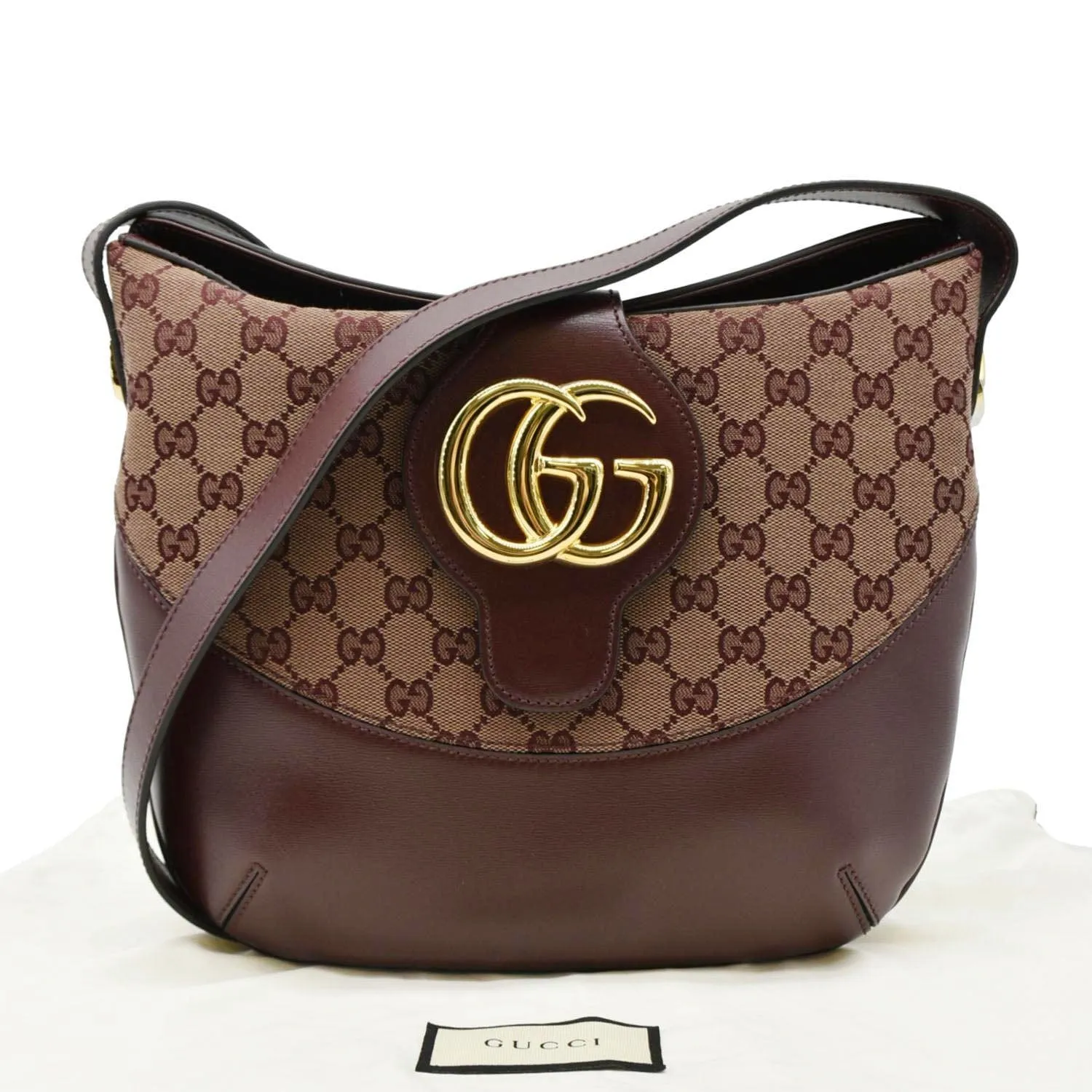 Brown Medium GUCCI Bag Canvas Arli Minimalistic On-time delivery Crossbody 568857