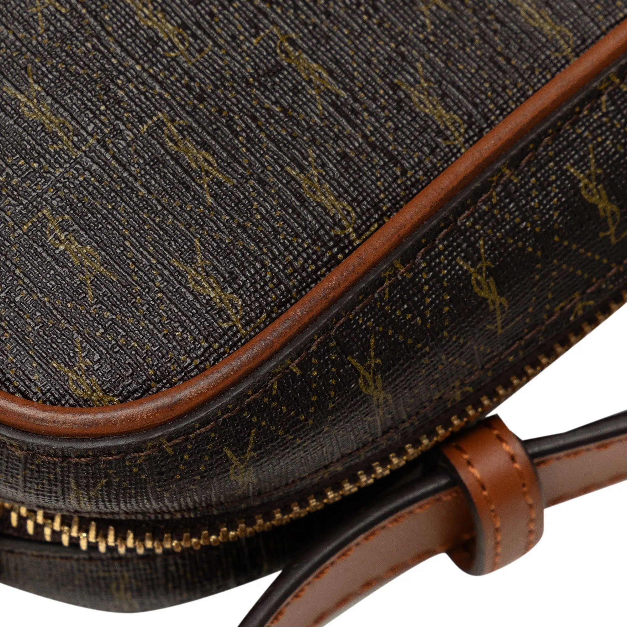 Brown Saint Laurent Le Monogramme Camera Bag