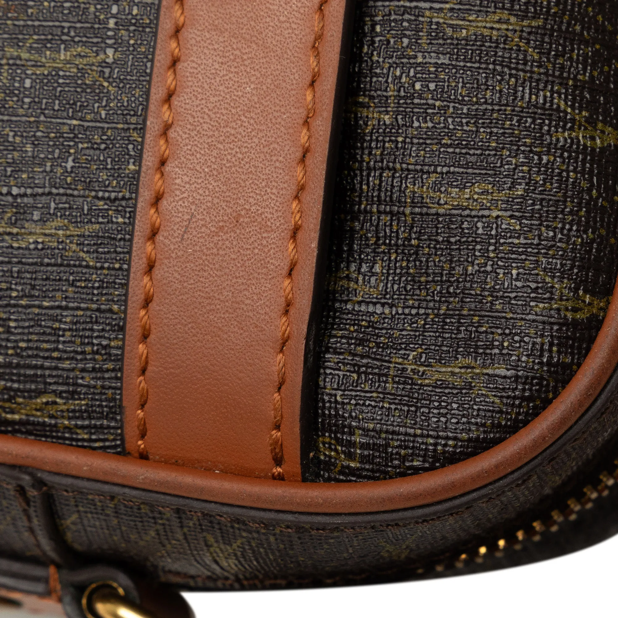 Brown Saint Laurent Le Monogramme Camera Bag
