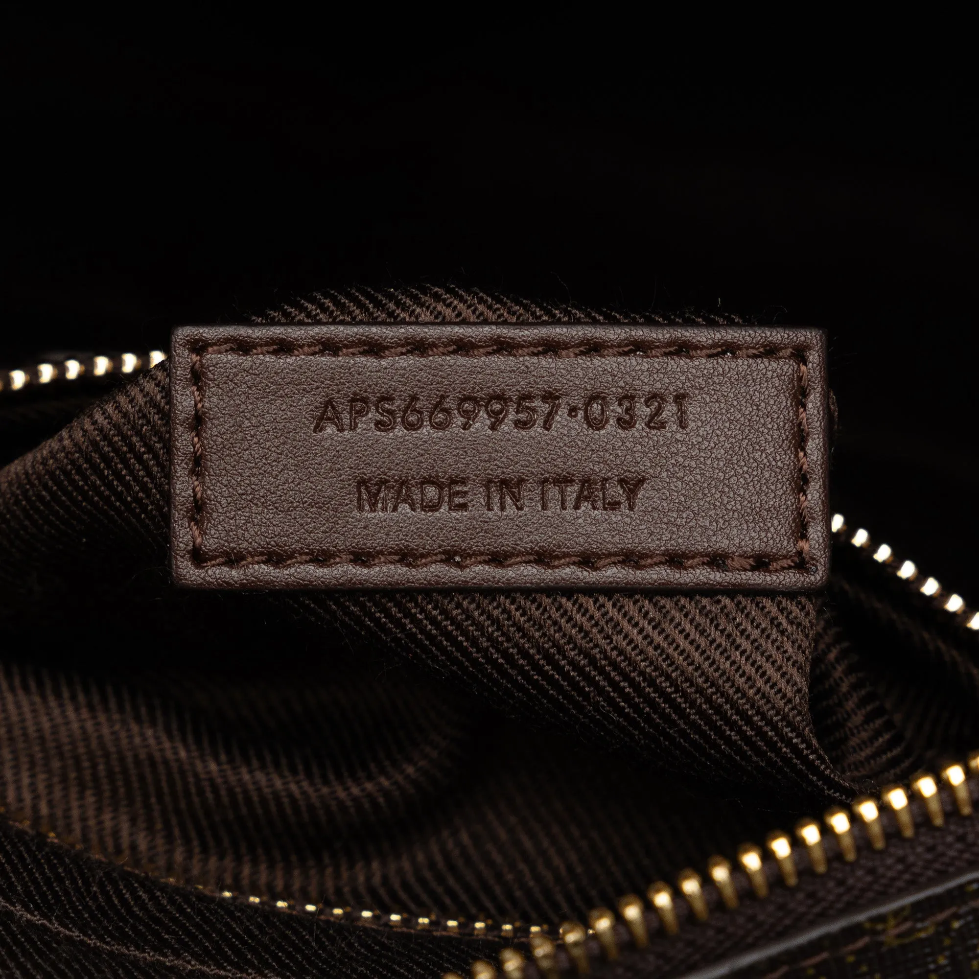 Brown Saint Laurent Le Monogramme Camera Bag