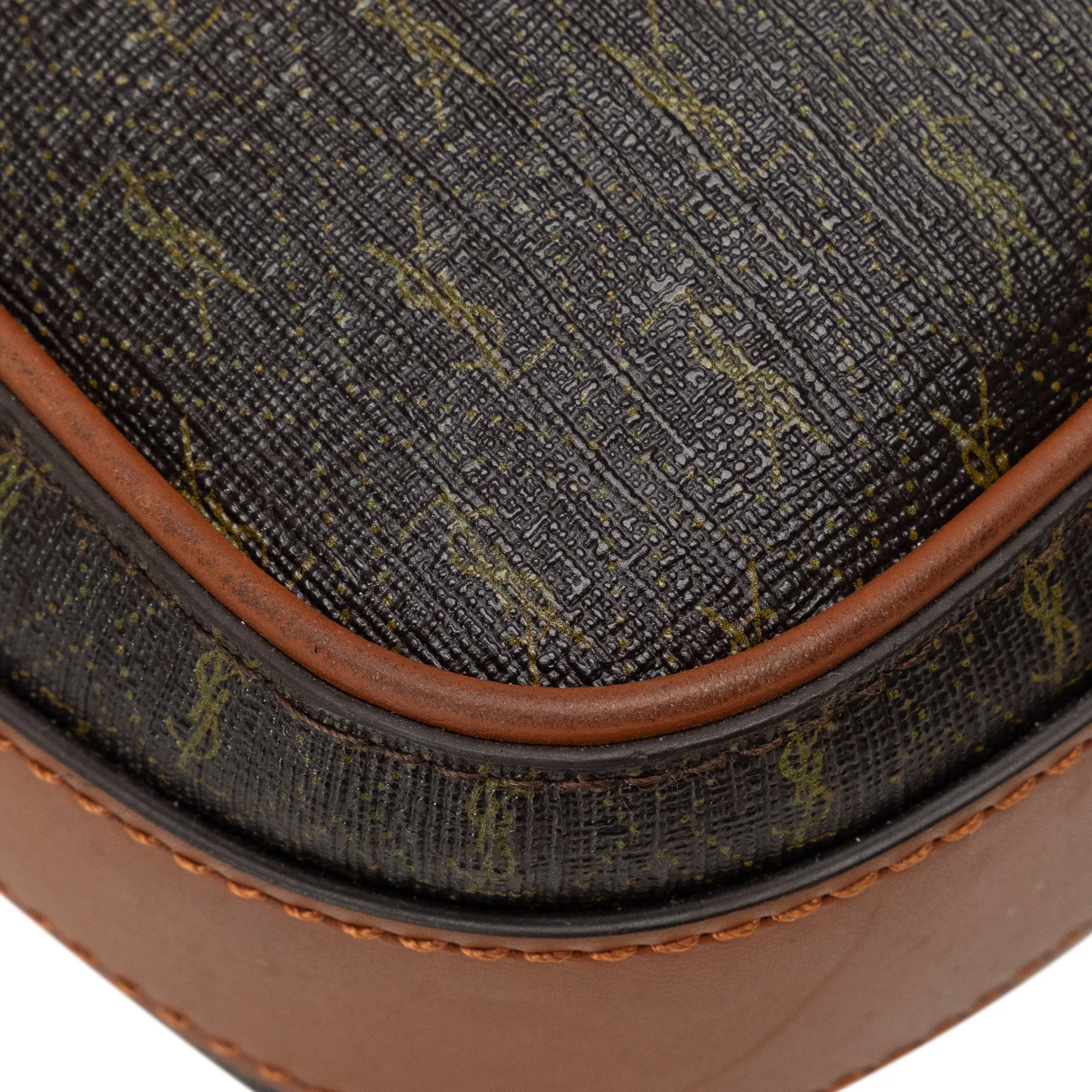 Brown Saint Laurent Le Monogramme Camera Bag