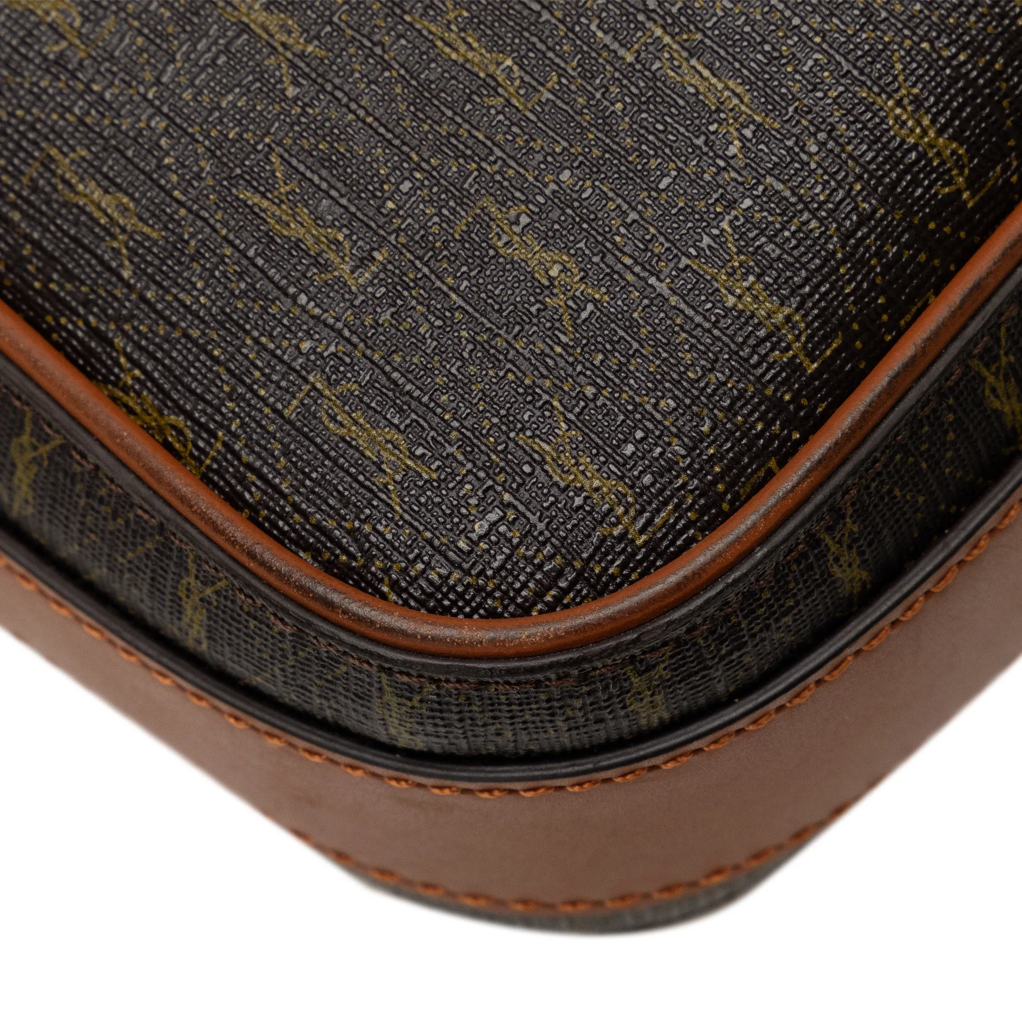 Brown Saint Laurent Le Monogramme Camera Bag