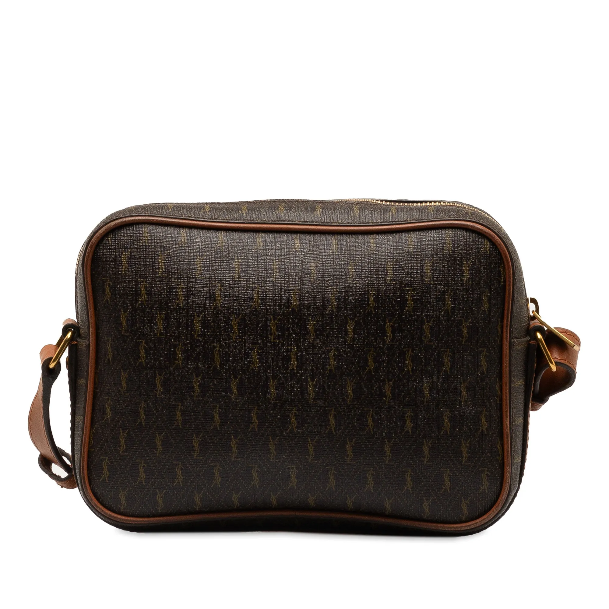 Brown Saint Laurent Le Monogramme Camera Bag