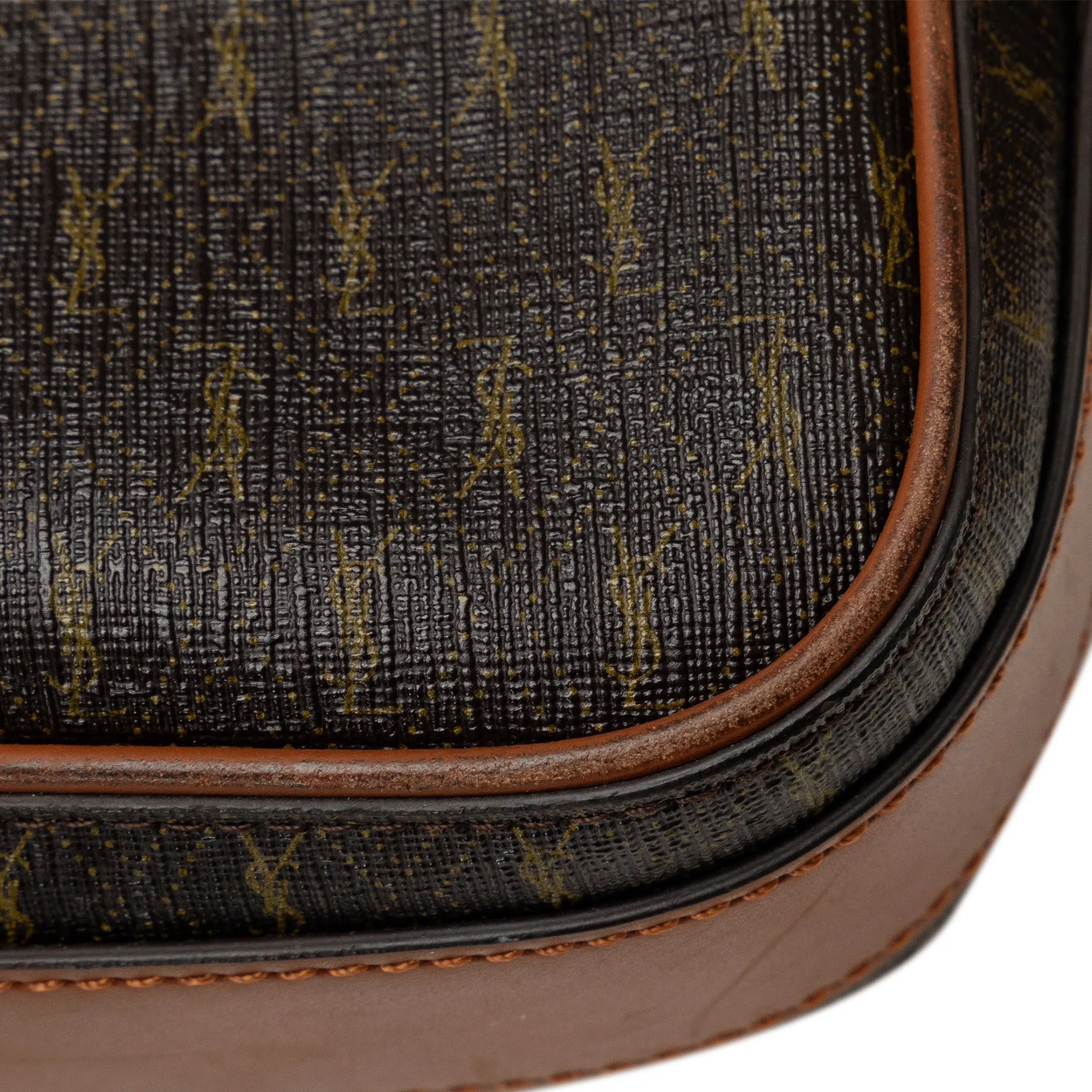 Brown Saint Laurent Le Monogramme Camera Bag