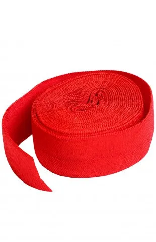 By Annie Fold-over Elastic - Atomic Red