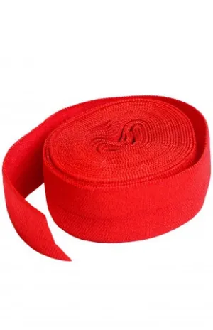 By Annie Fold-over Elastic - Atomic Red