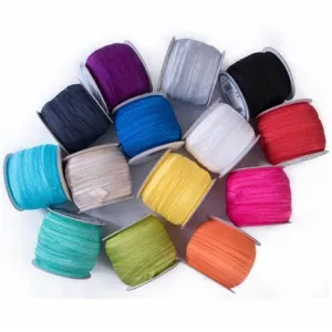 ByAnnie Fold Over Elastic 20mm Per mt - Mixed Colours