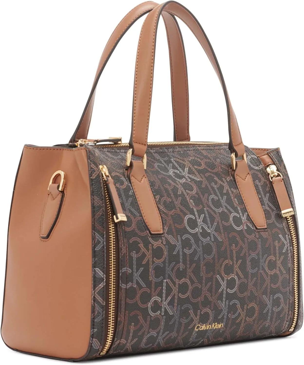 Calvin Klein Bubble Lamb Novelty Organization Satchel