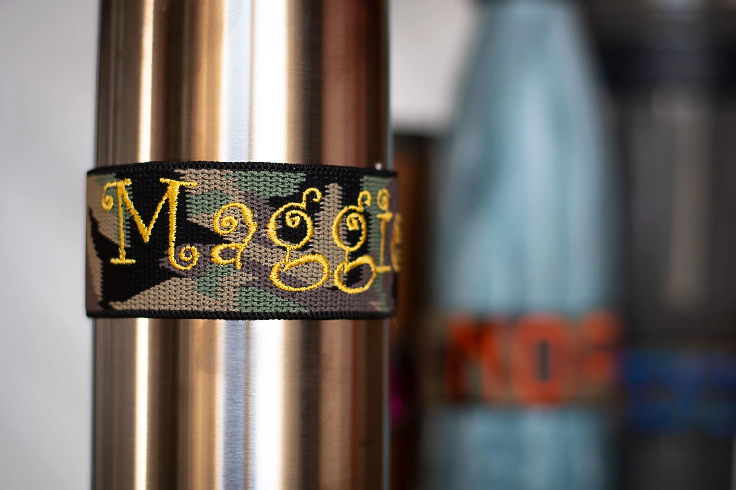Camo CupBandz Personalized Water Bottle Labels