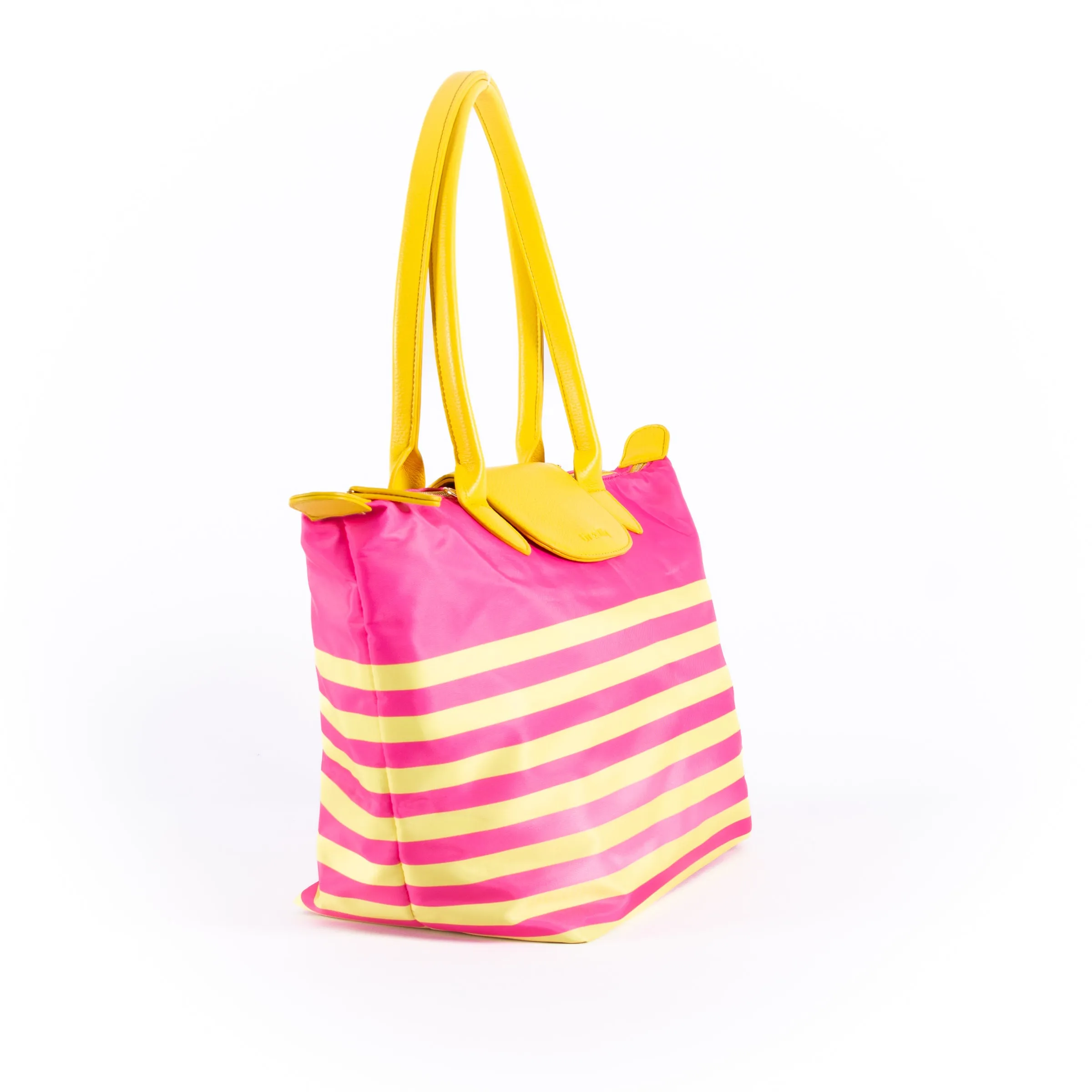 Celine - Yellow and Pink Stripe