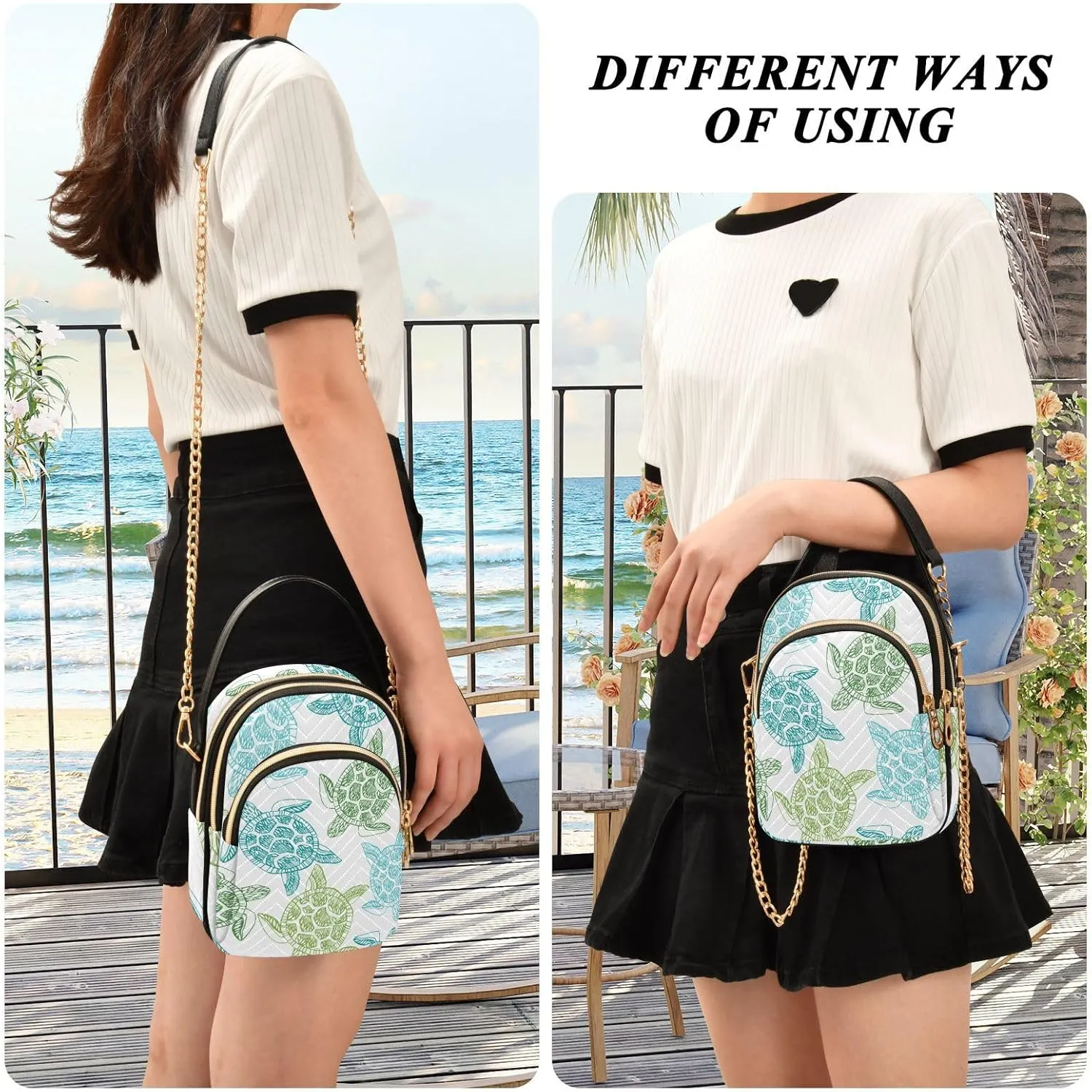 Cell Phone Purse Crossbody Handbag Durable Shoulder Bag Sturdy Travel Pouch