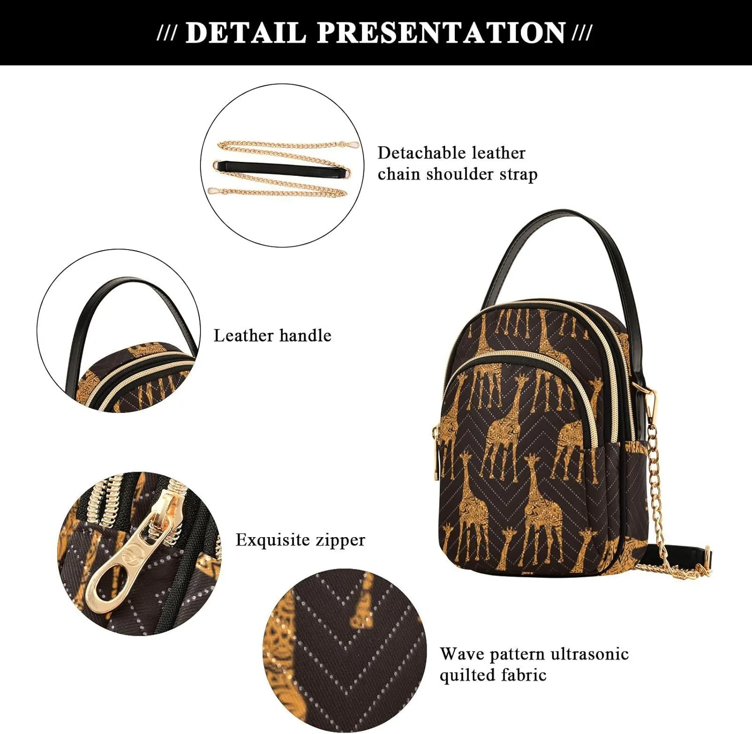 Cell Phone Purse Crossbody Handbag Durable Shoulder Bag Sturdy Travel Pouch