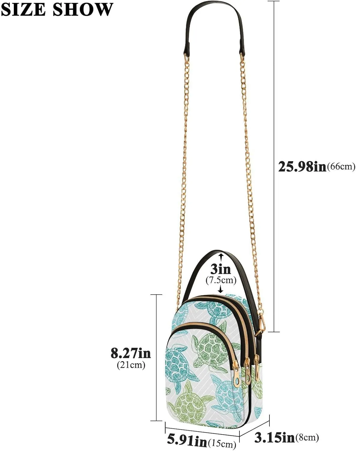 Cell Phone Purse Crossbody Handbag Durable Shoulder Bag Sturdy Travel Pouch