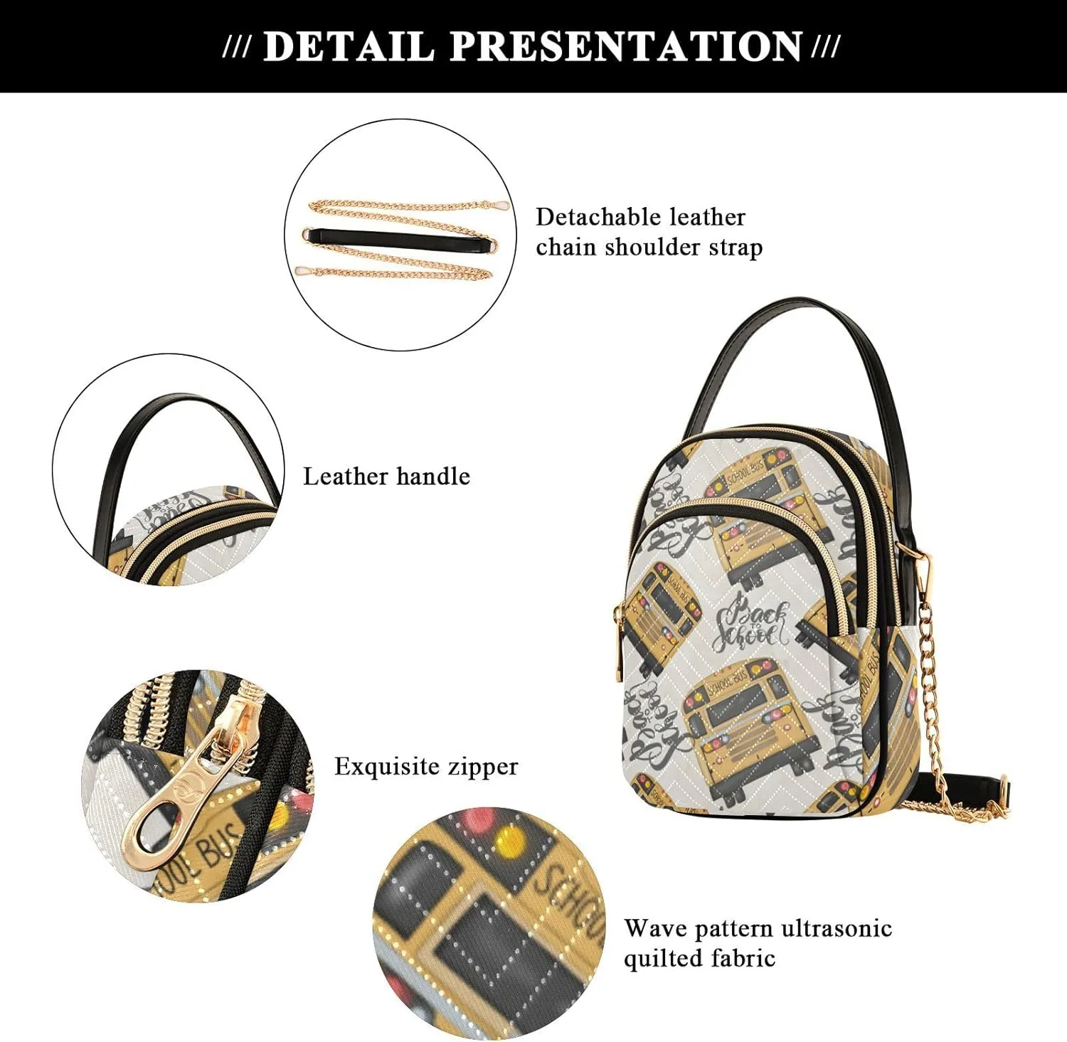 Cell Phone Purse Crossbody Handbag Durable Shoulder Bag Sturdy Travel Pouch