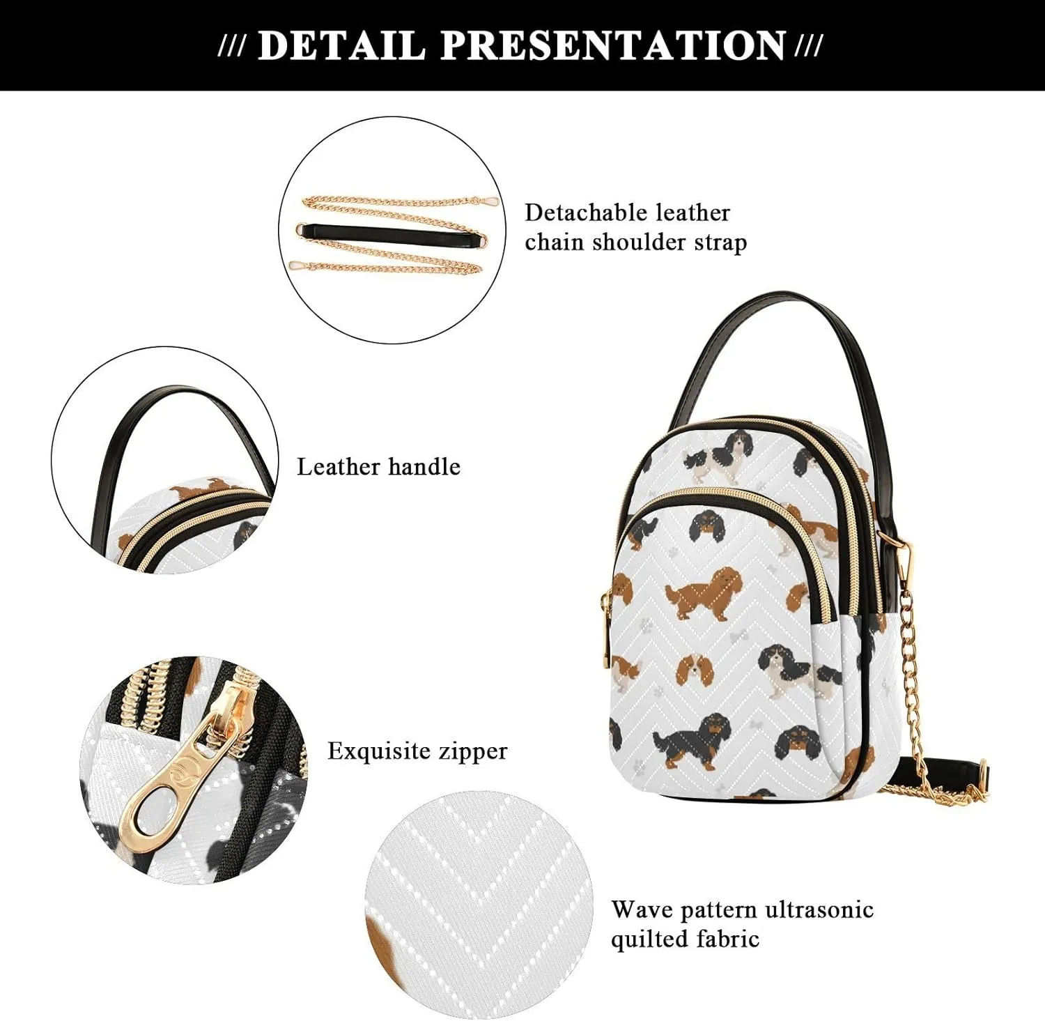 Cell Phone Purse Crossbody Handbag Durable Shoulder Bag Sturdy Travel Pouch