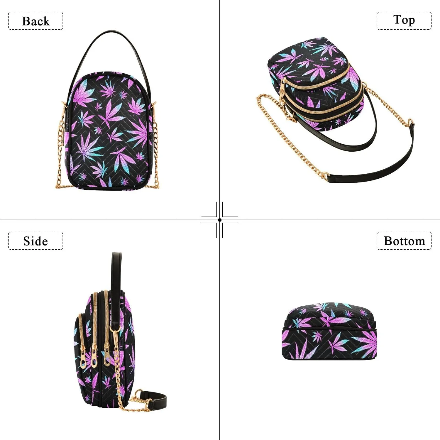 Cell Phone Purse Crossbody Handbag Durable Shoulder Bag Sturdy Travel Pouch
