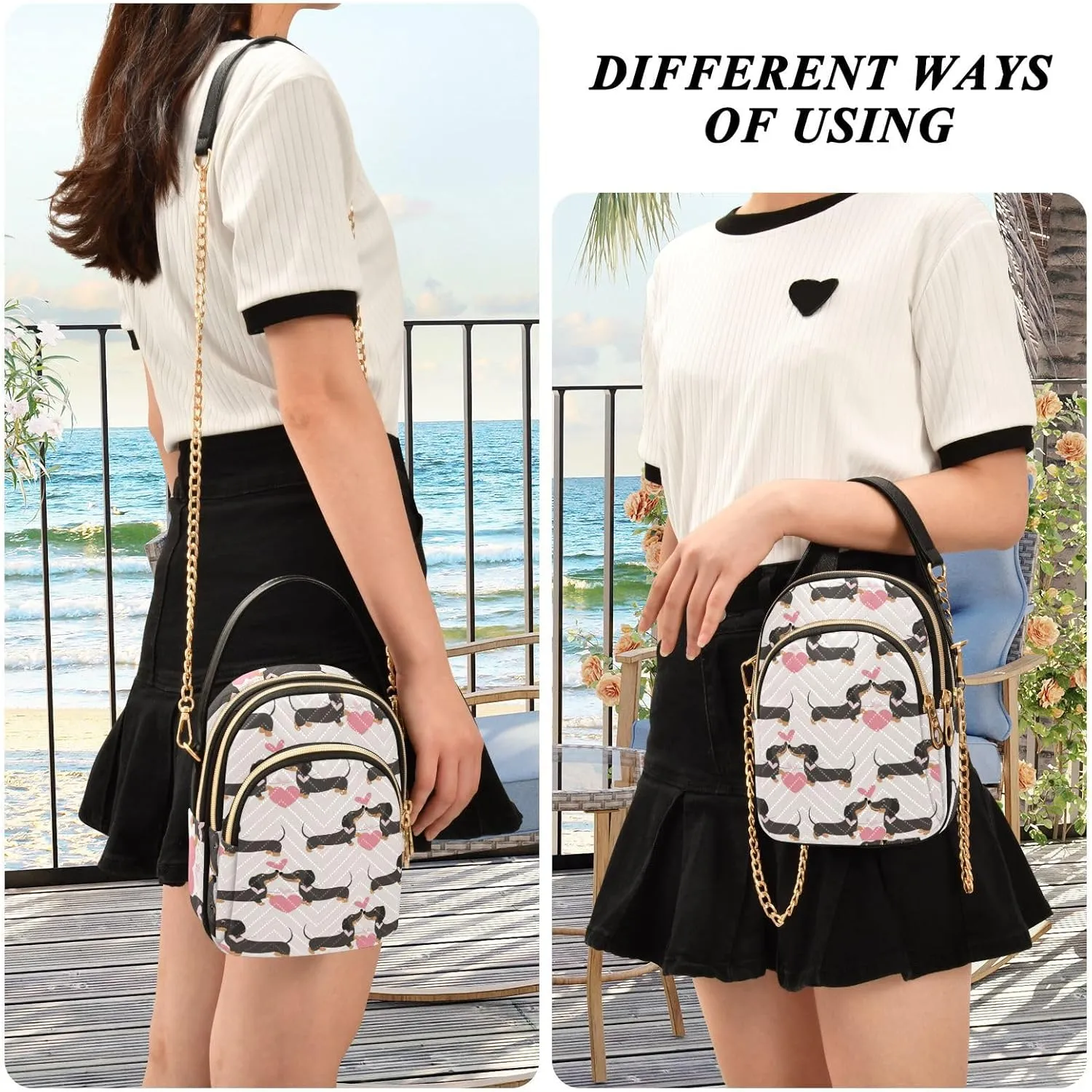Cell Phone Purse Crossbody Handbag Durable Shoulder Bag Sturdy Travel Pouch