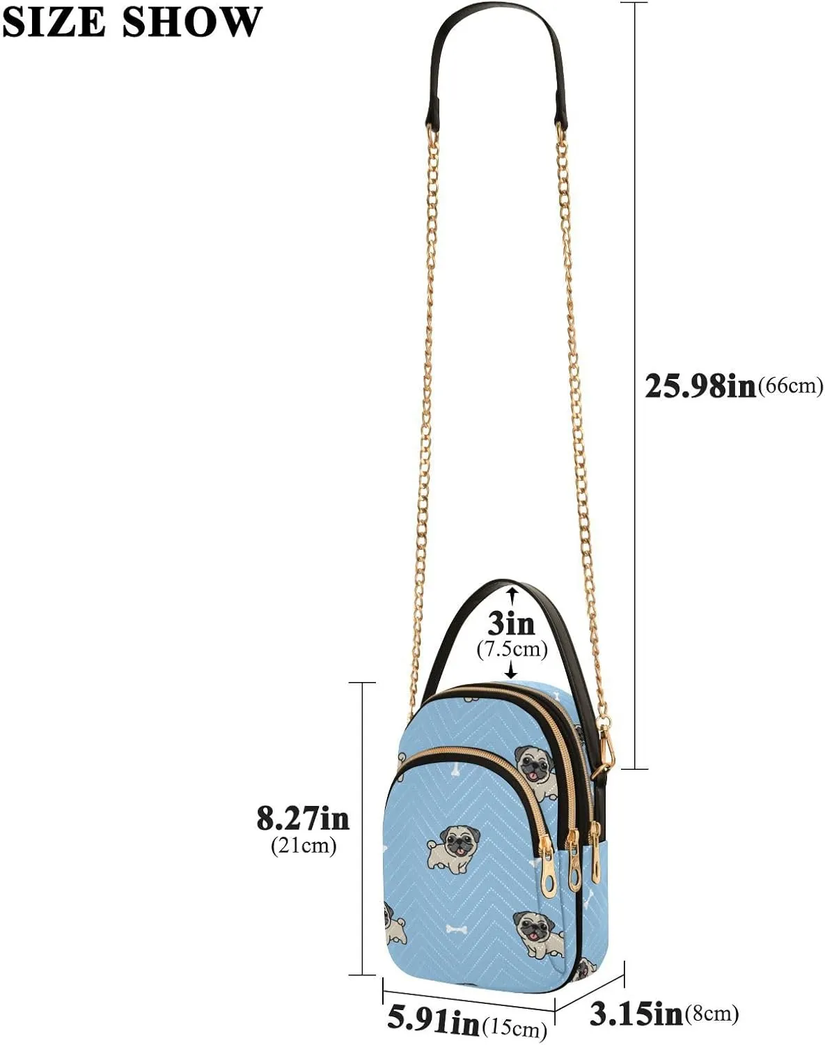Cell Phone Purse Crossbody Handbag Durable Shoulder Bag Sturdy Travel Pouch