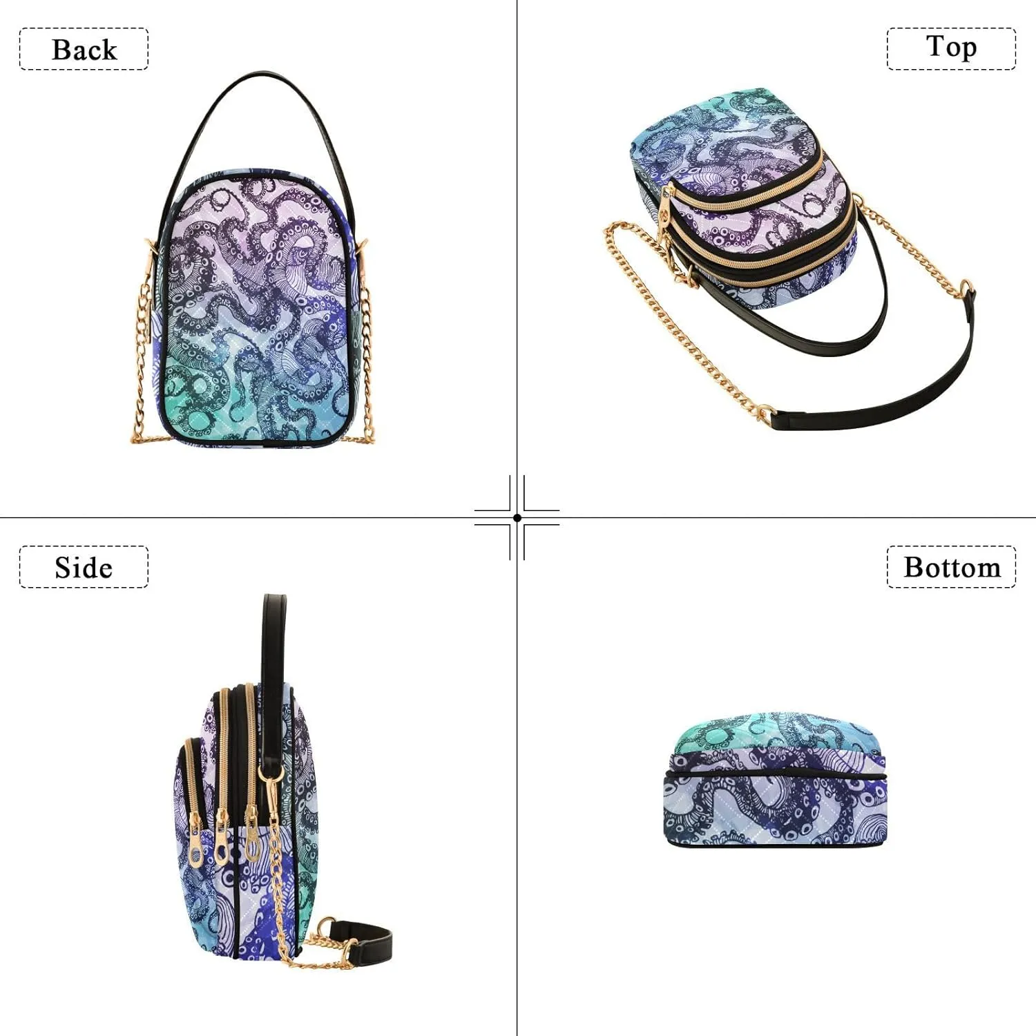 Cell Phone Purse Crossbody Handbag Durable Shoulder Bag Sturdy Travel Pouch
