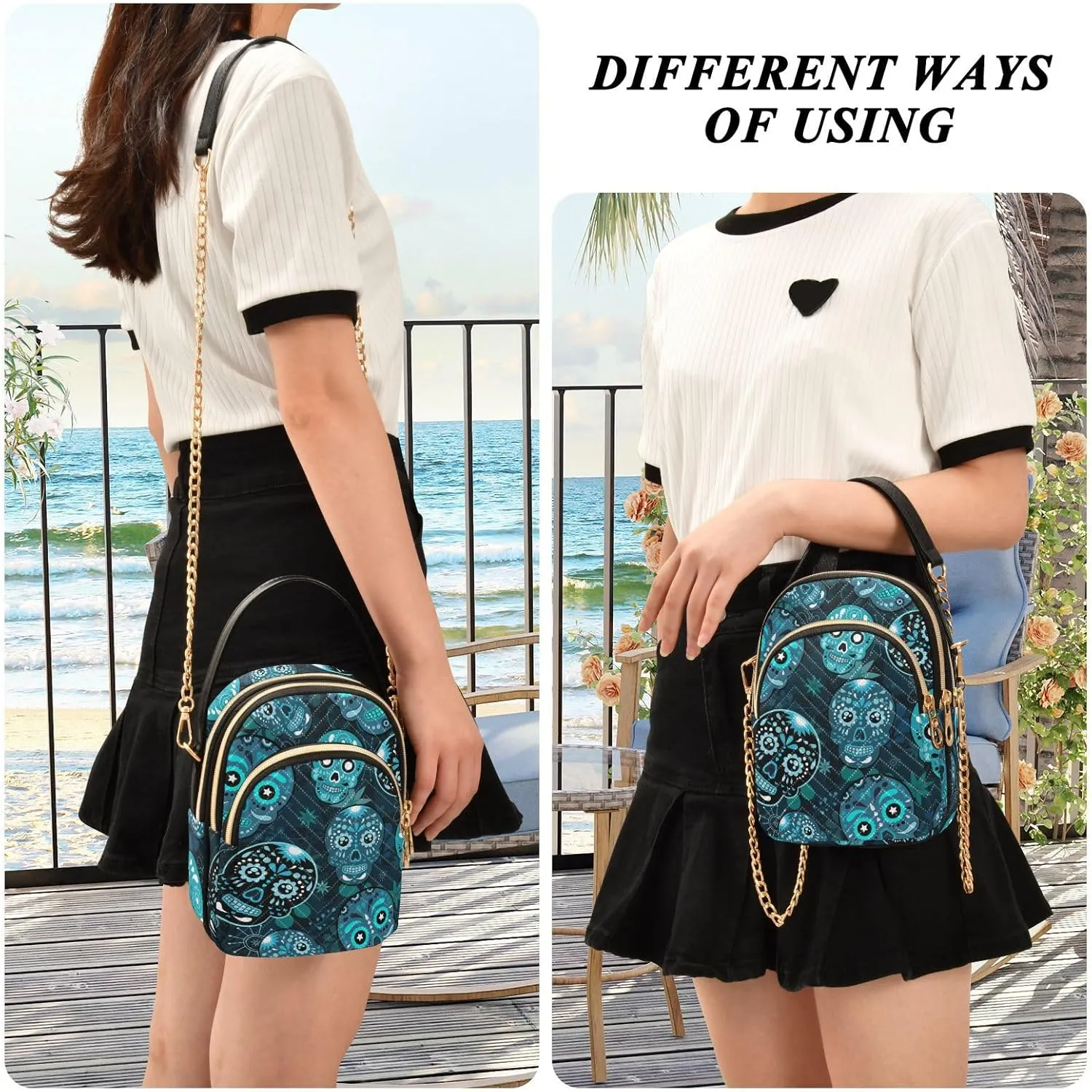Cell Phone Purse Crossbody Handbag Durable Shoulder Bag