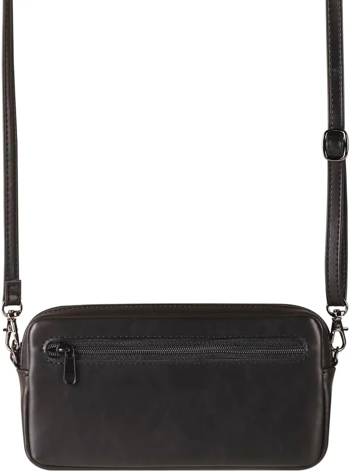 Cell Phone zipper Purse, Leather Small Crossbody Bags for men and women, Crossbody Bag With Shoulder