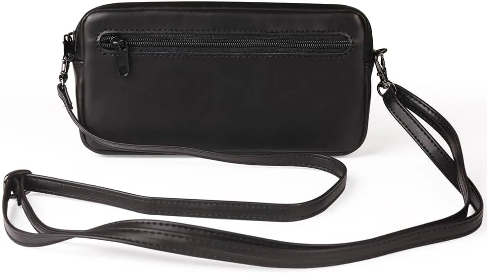 Cell Phone zipper Purse, Leather Small Crossbody Bags for men and women, Crossbody Bag With Shoulder